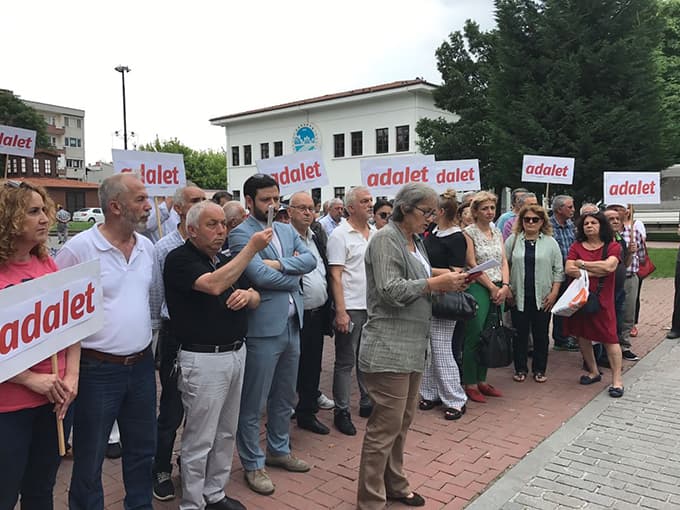 CHP Sakarya'dan yürüyüşe destek