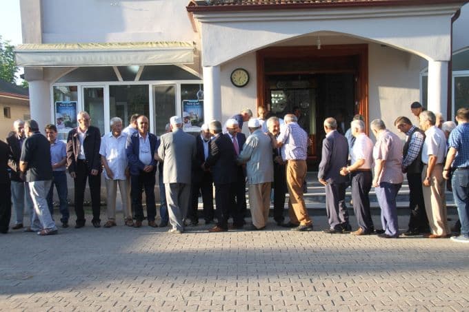 Budaklar'da toplu bayramlaşma geleneği