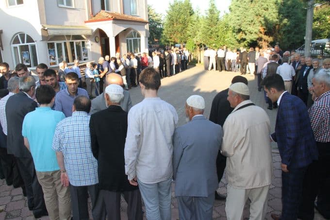 Budaklar'da toplu bayramlaşma geleneği