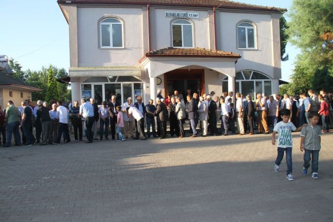 Budaklar'da toplu bayramlaşma geleneği