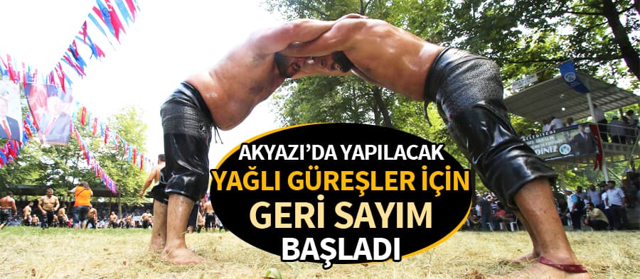 55. Asaş Akbalık Yağlı Güreşleri için geri sayım başladı