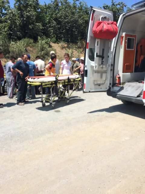 Kocaali'de feci kaza