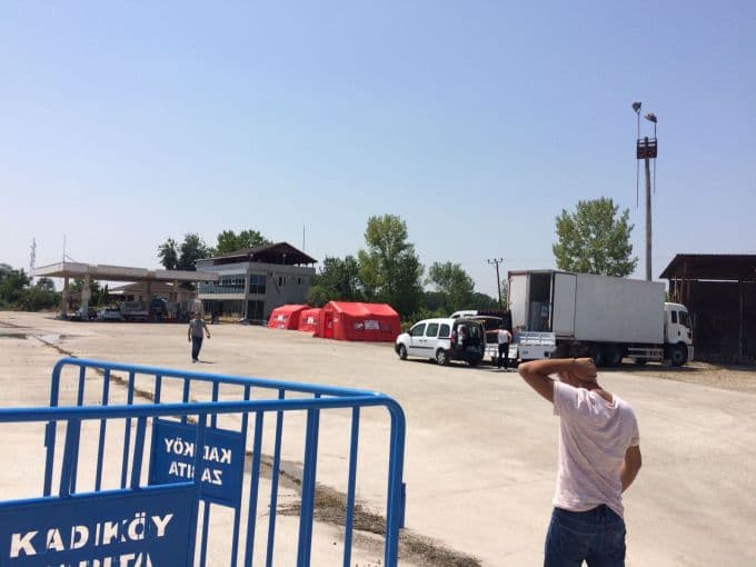 Kılıçdaroğlu'nun konaklayacağı alanda hummalı çalışma