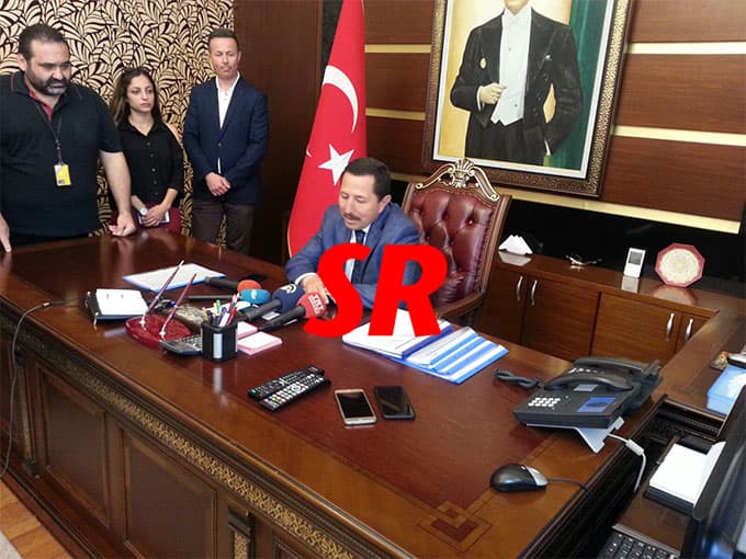 Yeni valimiz göreve başladı