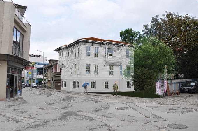 Tarihi konak için yenileme çalışmaları başlatıldı