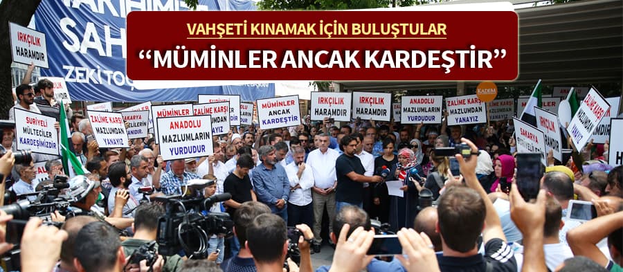 <font size="2"><strong>- &quot;Vicdan, izan ve insaf sahibi herkese sesleniyoruz&quot;</strong><br /></font><p><font size="2">Kadın  ve Demokrasi Derneği (KADEM) Hukuk Komisyonu &Uuml;yesi Esra Hatipoğlu da 3  canın hunharca katledilmesi haberi &uuml;zerine t&uuml;m vicdanlara ateş d&uuml;şt&uuml;ğ&uuml;n&uuml;  belirterek, &quot;Zalim bir rejimin vahşetinden ka&ccedil;an ve &uuml;lkemizde misafir  olarak ağırladığımız Suriyeli ailenin başına gelen bu kan dondurucu  hadisenin acısını bizler de y&uuml;reğimizde hissediyor, kendilerine  Allah'tan rahmet, acılı ailesine sabırlar diliyoruz.&quot; ifadesini  kullandı.<br /></font></p><p><font size="2">Suriyeli sığınmacılarla  yaşanan &ccedil;ok k&uuml;&ccedil;&uuml;k tartışmaların bile b&uuml;y&uuml;k olaylara d&ouml;n&uuml;şt&uuml;r&uuml;lmeye  &ccedil;alışıldığı şu g&uuml;nlerde gerek basın yayın organlarında gerekse sosyal  medyada, tahrik edici, yalan ve yanlış bilgiler i&ccedil;eren bir&ccedil;ok haber yer  aldığını vurgulayan Hatipoğlu, şunları s&ouml;yledi:<br /></font></p><p><font size="2">&quot;Sığınmacıların  bir hedef tahtası haline d&ouml;n&uuml;şt&uuml;r&uuml;lmesi, &uuml;lke i&ccedil;erisindeki huzur  ortamının bozulmaya &ccedil;alışılması bizlere, T&uuml;rk toplumu ile Suriyeli  sığınmacıların karşı karşıya getirilmeye &ccedil;alışıldığını g&ouml;steriyor.  F&uuml;tursuz s&ouml;ylemlerle bir topluluğa karşı kin tohumları ekenler, yalan  beyanlarla infiali k&ouml;r&uuml;kleyenler sadece ahlaki bir mesuliyeti &ccedil;iğnemekle  kalmıyor ayrıca TCK'nın 216. maddesince su&ccedil; işlemiş oluyorlar. Vicdan,  izan ve insaf sahibi herkese sesleniyoruz, binlerce yıldır mazlumlara  din, dil, ırk ve mezhep ayırt etmeksizin umut g&ouml;rm&uuml;ş, g&uuml;venli bir liman  olmuş topraklarımızda hepimizin emniyetini ve huzurunu sağlamak ortak  sorumluluğumuzdur. Kadına karşı cinsel saldırı ve şiddete hedef olarak  iki bebeğiyle katledilen sığınmacı kadın vakasında sanıkların en ağır  cezayı almasını talep ediyor, takip&ccedil;isi olacağımızı bildiriyor ve bu  y&uuml;rek yakan vahşeti kınıyoruz.&quot;<br /></font></p><p><font size="2"><strong>- &quot;Hi&ccedil;bir oyunun kardeşliğimizi bozamayacağını ilan ediyoruz&quot;</strong><br /></font></p><p><font size="2">Suriyeli  Muhacirler adına bir Suriyeli &ouml;ğretmenin yaptığı a&ccedil;ıklamada ise  Suriyelilerin Suriye'de yaşanan i&ccedil; savaştan dolayı evlerini ve  yurtlarını terk etmek zorunda kaldığı anımsatıldı.<br /><br />Sakaryalı  vatandaşların Suriyelilere kucak a&ccedil;tığı vurgulanan a&ccedil;ıklamada, &quot;Bizler  de bundan altı yıl &ouml;nce sizler gibi işine giden, evinde eşini bekleyen,  &ccedil;ocuklarını okula g&ouml;nderen, bayramları olan, d&uuml;ğ&uuml;nleri olan insanlardık  ama bug&uuml;n vatandan uzak, ailemizin ve akrabalarımızın bir &ccedil;oğunu  arkamızda bırakarak buralara kadar geldik. G&uuml;&ccedil;l&uuml; T&uuml;rkiye'nin şemsiyesi  altında, &ccedil;ocuklarımızla emniyet i&ccedil;inde yaşıyoruz. Muhacirlik zor da  olsa, T&uuml;rkiyeyi hi&ccedil;bir zaman başka bir &uuml;lke olarak g&ouml;rmedik. Bir  evimizden kalkıp, diğer evimize gelir gibi buralara geldik. Bize kucak  a&ccedil;an Cumhurbaşkanına ve T&uuml;rkiye halkına sonsuz ş&uuml;kranlarımızı sunarız.  Biliyoruz, savaş uzadık&ccedil;a bizim misafirliğimiz de uzadı. Ama siz bunu  bize hissettirmediniz. Bundan y&uuml;z yıl &ouml;nce aynı vatanın insanları olan  bizleri hep korudunuz. Buna rağmen i&ccedil;imizdeki bazıları sizi rahatsız  etmiş olabilir. Ama bilin ki sizi rahatsız eden hi&ccedil; kimse bizden  değildir ve hi&ccedil; kimsenin g&uuml;c&uuml; bu kardeşliği bozmaya yetmeyecektir.&quot; diye  konuştu. </font></p>