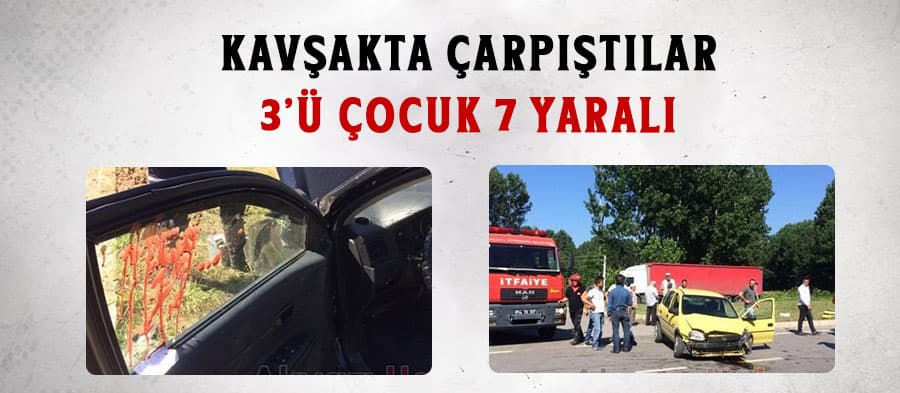Akyazı'da trafik kazası