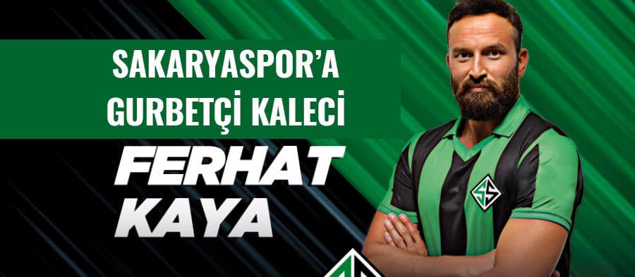 Sakaryaspor'a gurbetçi kaleci