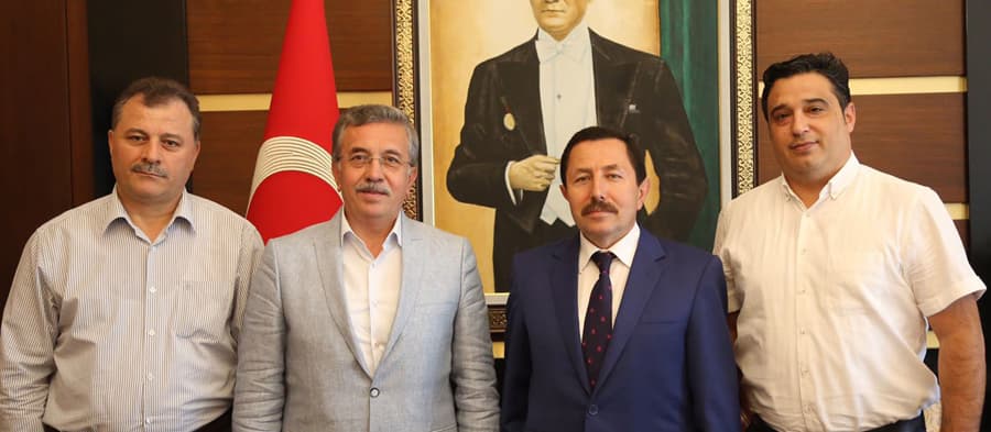 Vali Balkanlıoğlu ve Başkan Toçoğlu'na Ankara'dan ziyaret