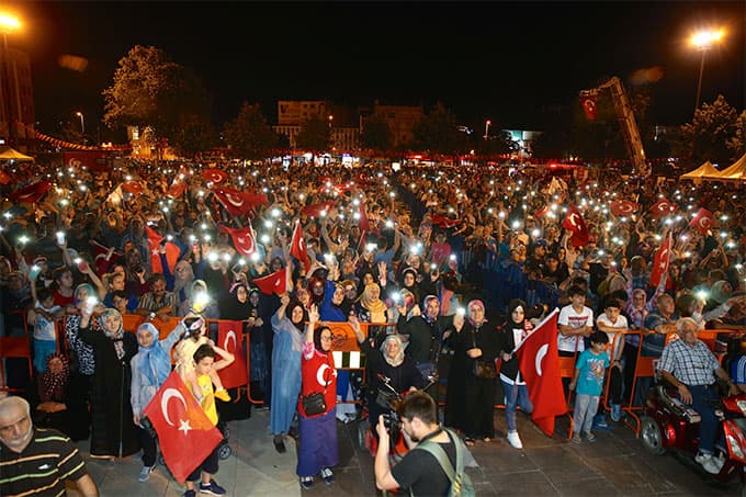 Demokrasi Meydanı'nda 15 Temmuz etkinlikleri başladı