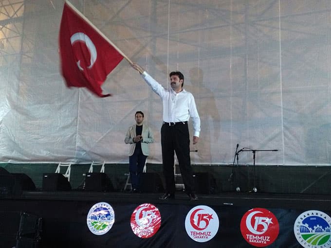 15 Temmuz etkinliklerinde üçüncü gece