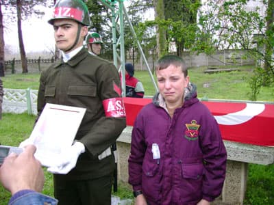 Şehit Er Toprağa Verildi
