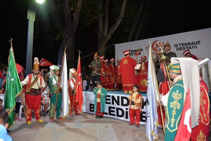 Hendek'te yürüyüş düzenlendi