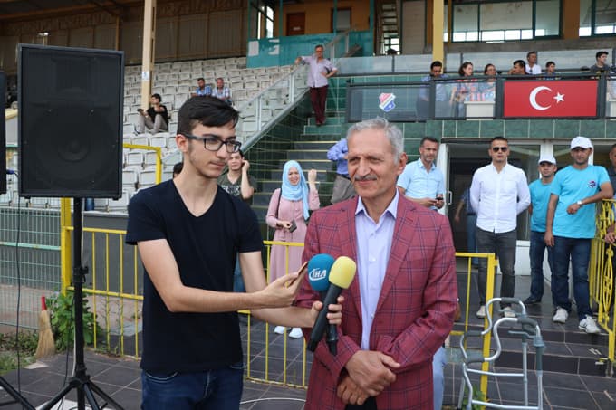 Şehit ve gaziler cirit müsabakası düzenlendi