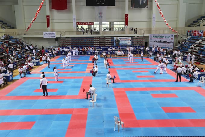 4. Marmara Kupası Uluslararası Karate Turnuvası düzenlendi