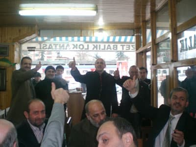 SP'li Yıldırım Katlı Pazaryerinde