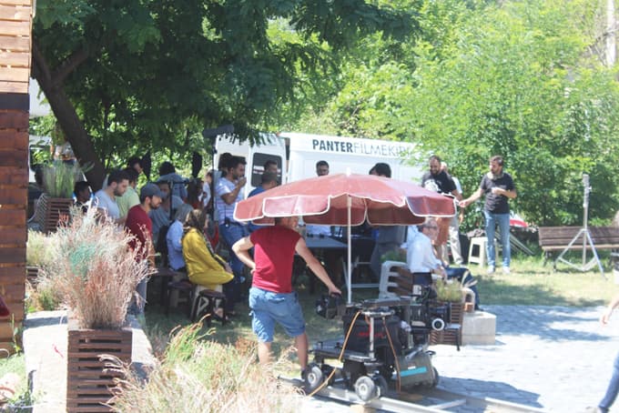 Ünlü yönetmen Osman Sınav, Taraklı'ya set kurdu