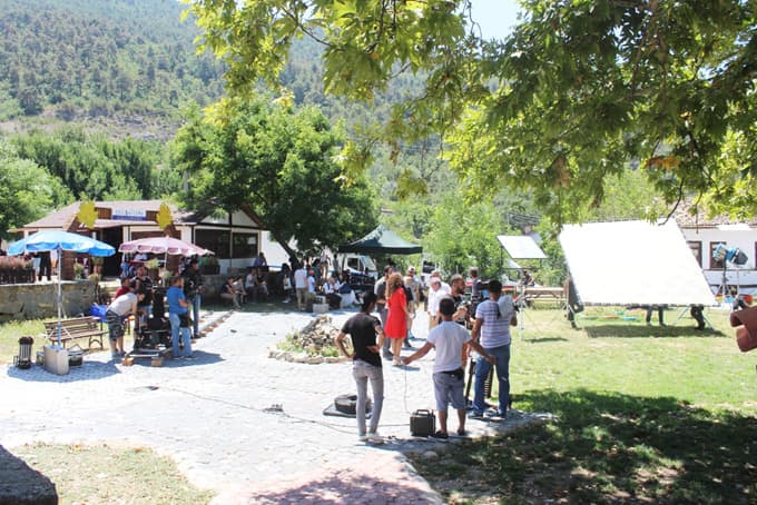 Ünlü yönetmen Osman Sınav, Taraklı'ya set kurdu