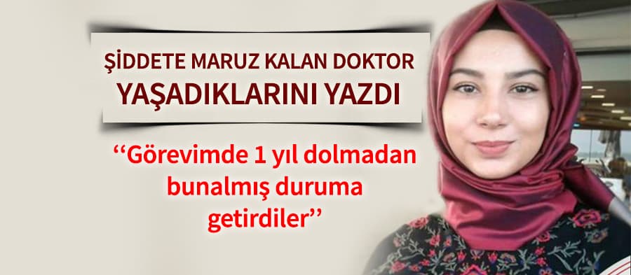 ''Daha 1 yıl dolmadan bunalmış duruma getirdiler''