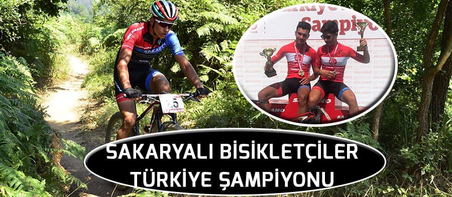 Sakaryalı bisikletçiler Türkiye Şampiyonu