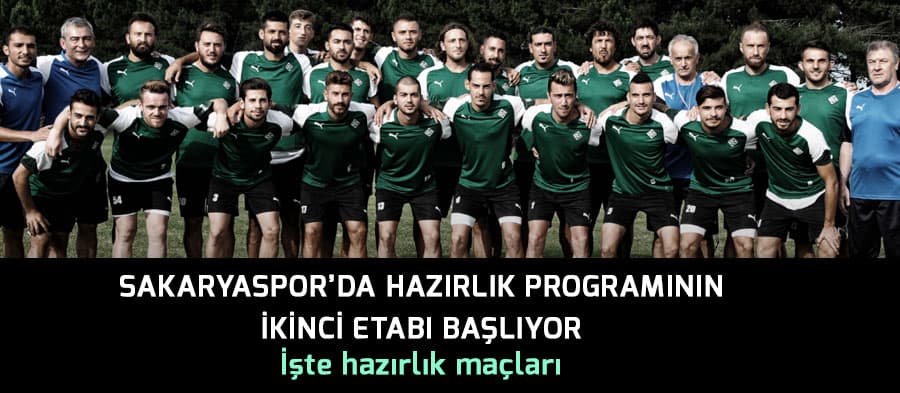 Sakaryaspor'da son durum