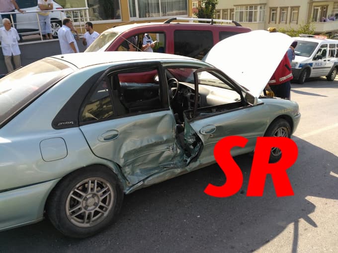 Erenler'de korkutan kaza