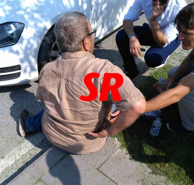 O caddede bir trafik kazası daha