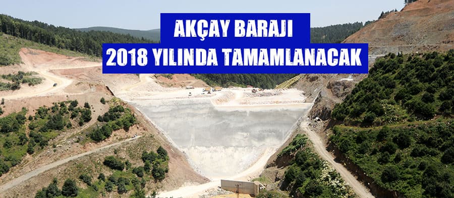 Akçay Barajı basına tanıtıldı 