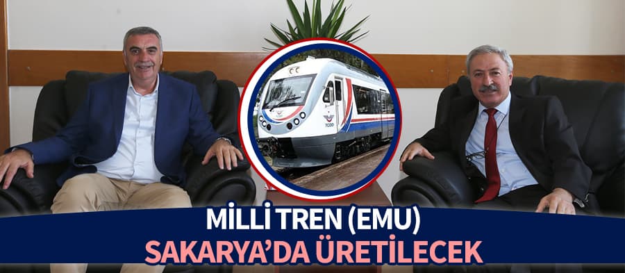 Milli Tren (EMU) Sakarya'da üretilecek