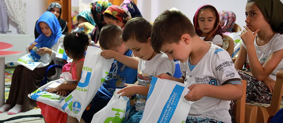 Öğrenciler su konusunda bilinçleniyor