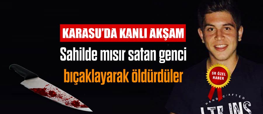 Karasu'da bıçaklı kavga: 1 ölü!