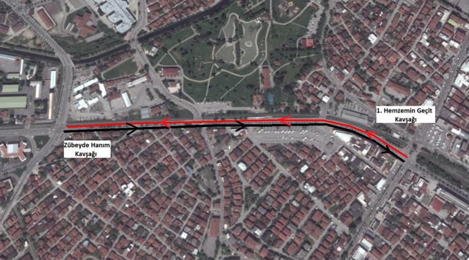 Milli Egemenlik Caddesi için uyarı