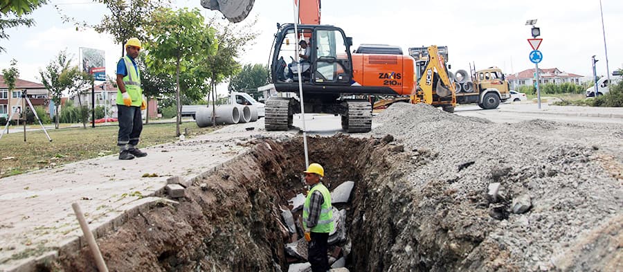 4 ilçeye 7,2 milyonluk altyapı