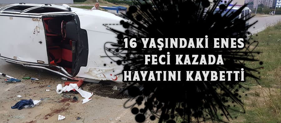 Çarpışmamak için direksiyonu kırdı ama...