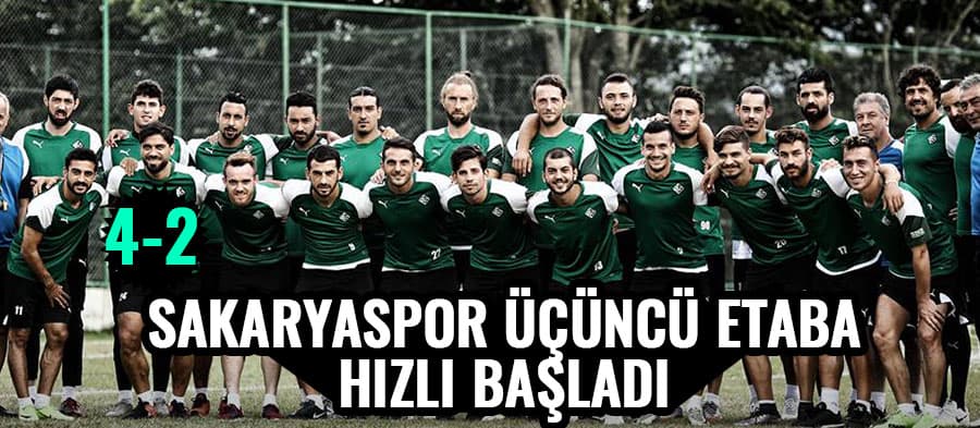 Sakaryaspor,  Al-Hazm ile yaptığı hazırlık maçından galip ayrıldı

