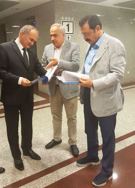 SATSO Başkanı, 'Yerli Oto' için bakanla görüştü