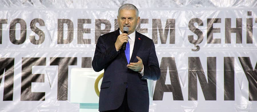 Başbakan Yıldırım, "Depremin doğuracağı sonuçları yok etmek için..."