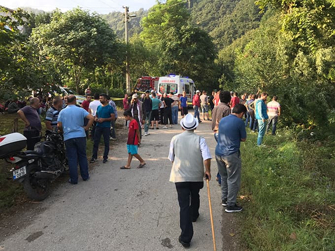 Hendek'te katliam gibi kaza