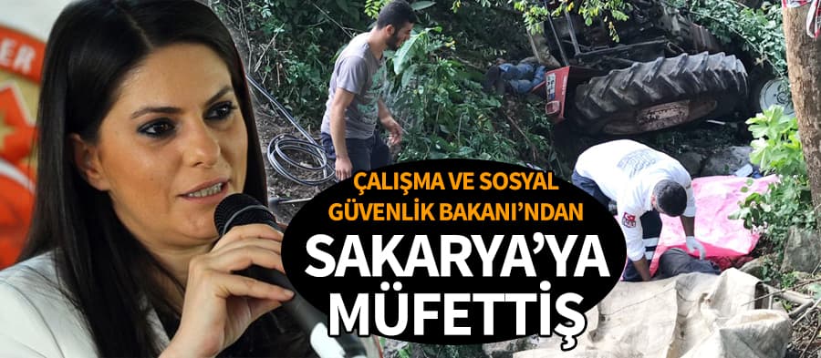 Kazayı araştırmak üzere müfettiş gönderildi