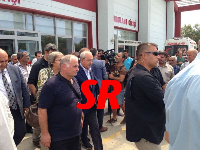 Kılıçdaroğlu, kazanın ardından Sakarya'ya geldi