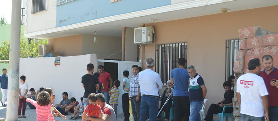 Kazada hayatını kaybedenler için Mardin'de taziye çadırı kurdular