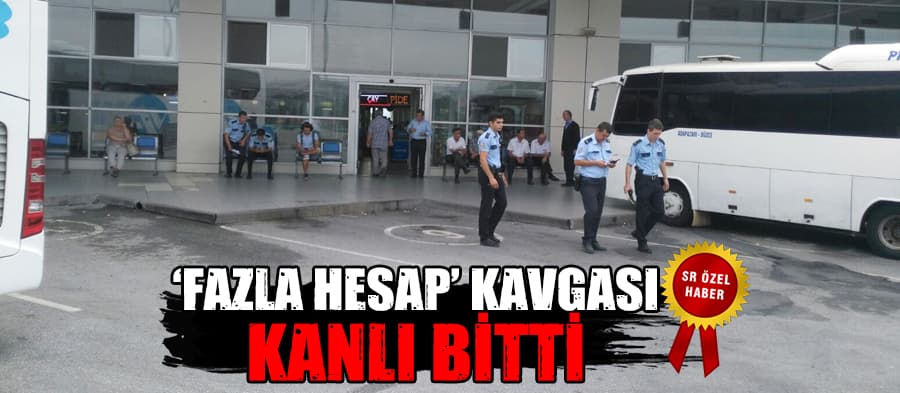 ''Hesap fazla'' kavgasında silahlar konuştu