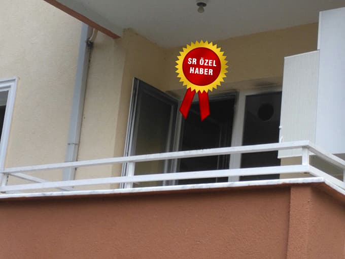 Babasına kızdı, evi yaktı