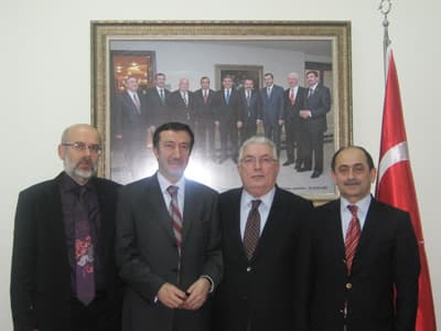 Şenol Morgül'den Fethi Saroğlu'na Ziyaret