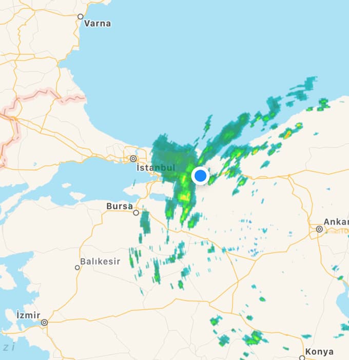 Sakarya, sağanak yağışa teslim oldu