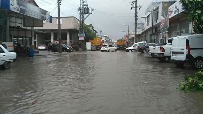 Dörtyol Sanayi göle döndü
