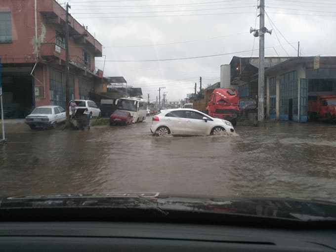 Dörtyol Sanayi göle döndü