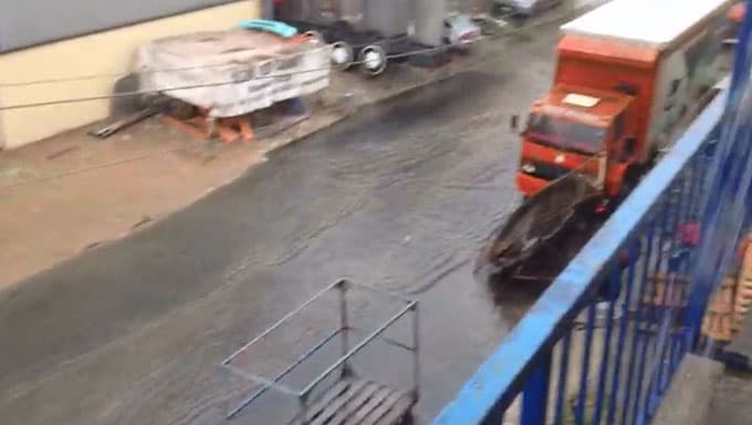 Dörtyol Sanayi göle döndü