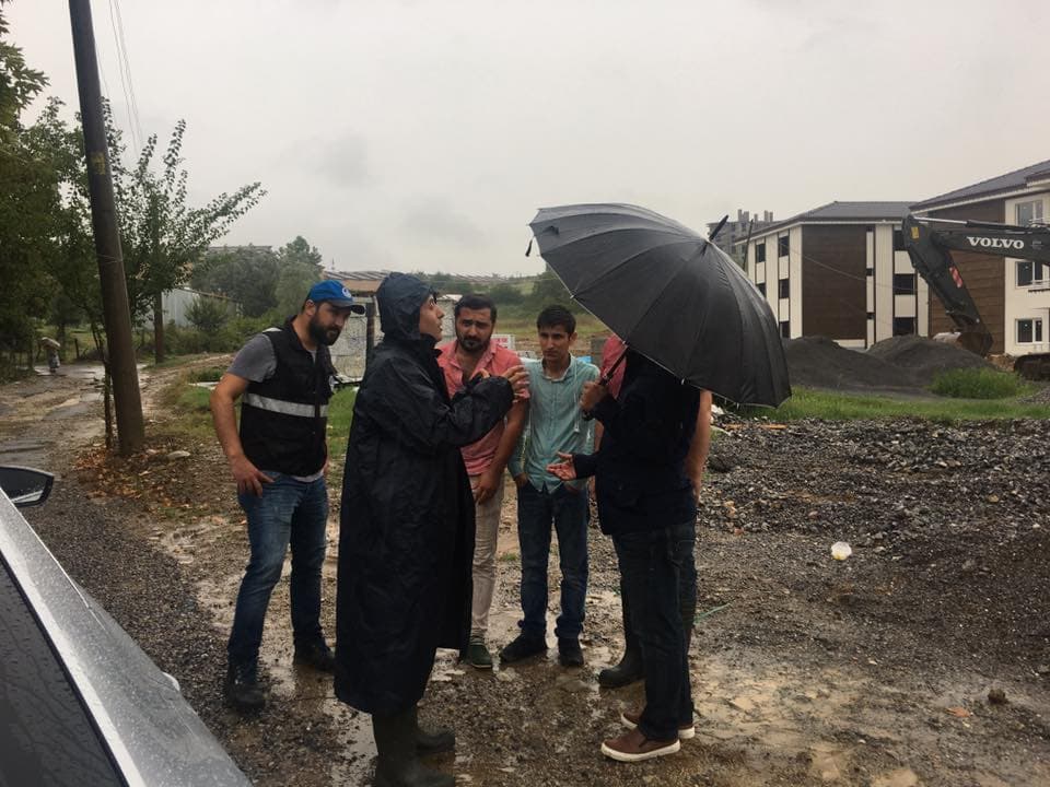 ''Yağış sonrasındaki aksiliklerden dolayı özür dileriz''