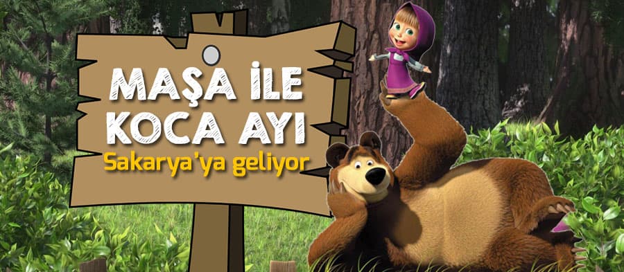 Maşa ile Koca ayı müzikali geliyor